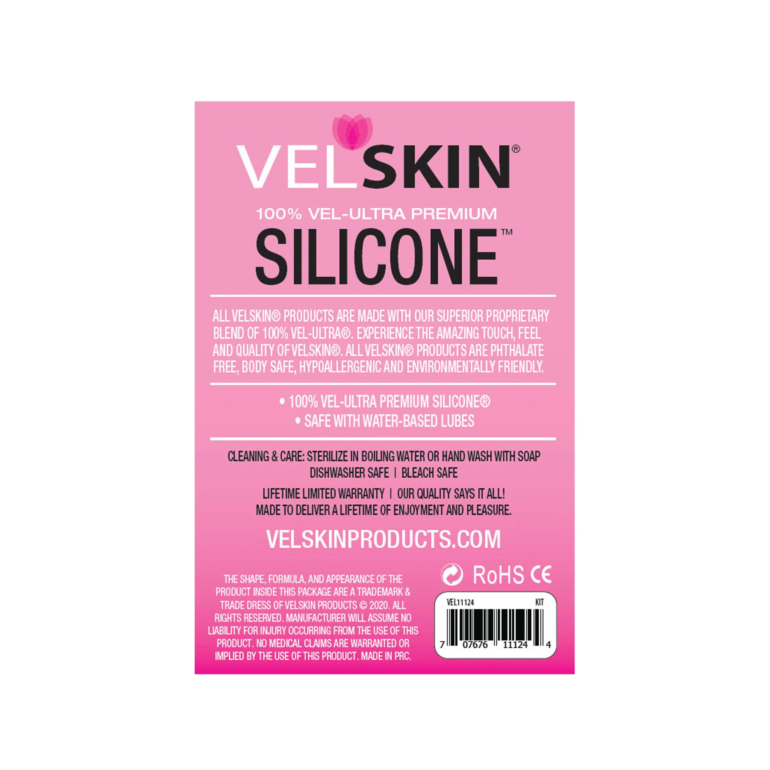 Velskin Red/White Pill Plug - Image 2