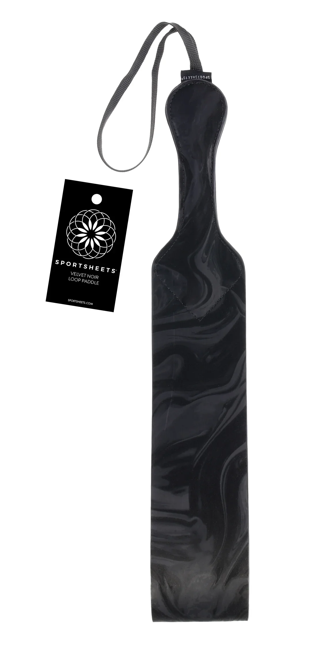 Velvet Noir Looped Spanking Paddle by Sportsheets - Image 2