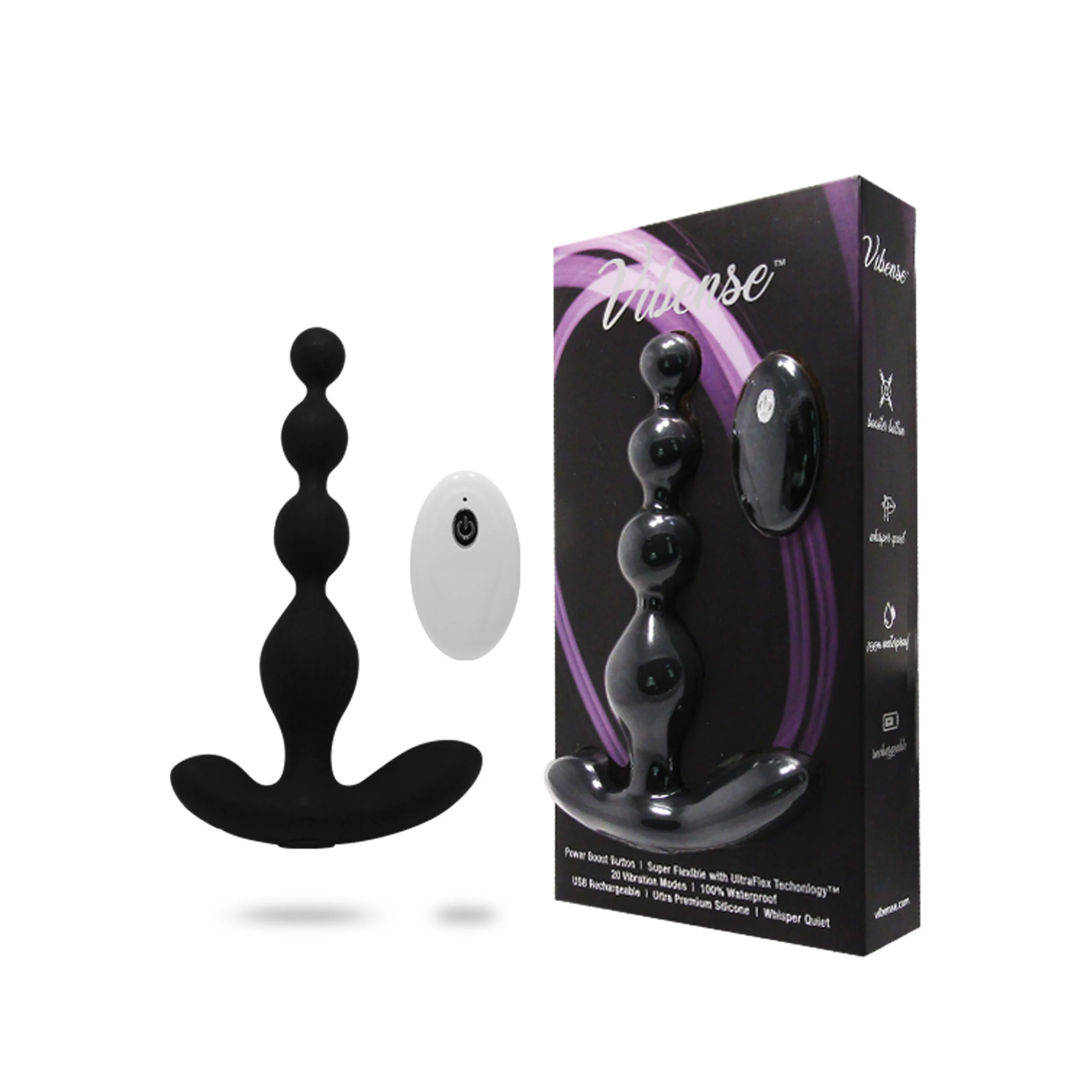 Vibense Magic Remote Long Plug - Black - Image 3