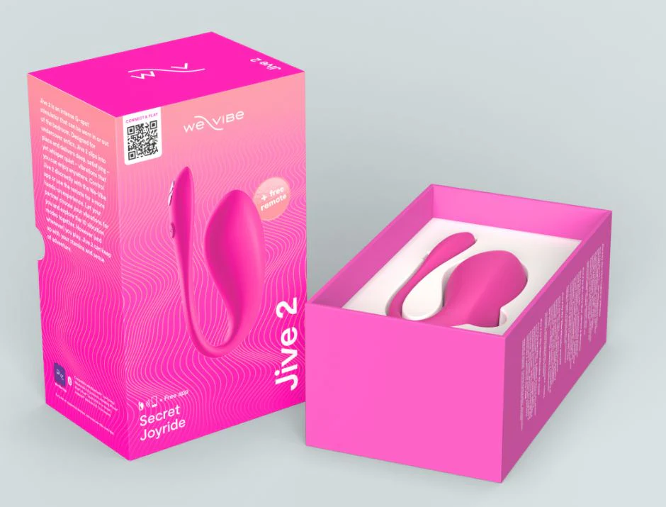 We-Vibe Jive 2 Wearable Egg Vibrator - Pink - Image 4