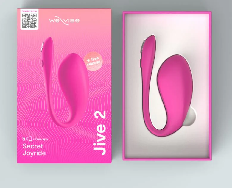 We-Vibe Jive 2 Wearable Egg Vibrator - Pink - Image 5