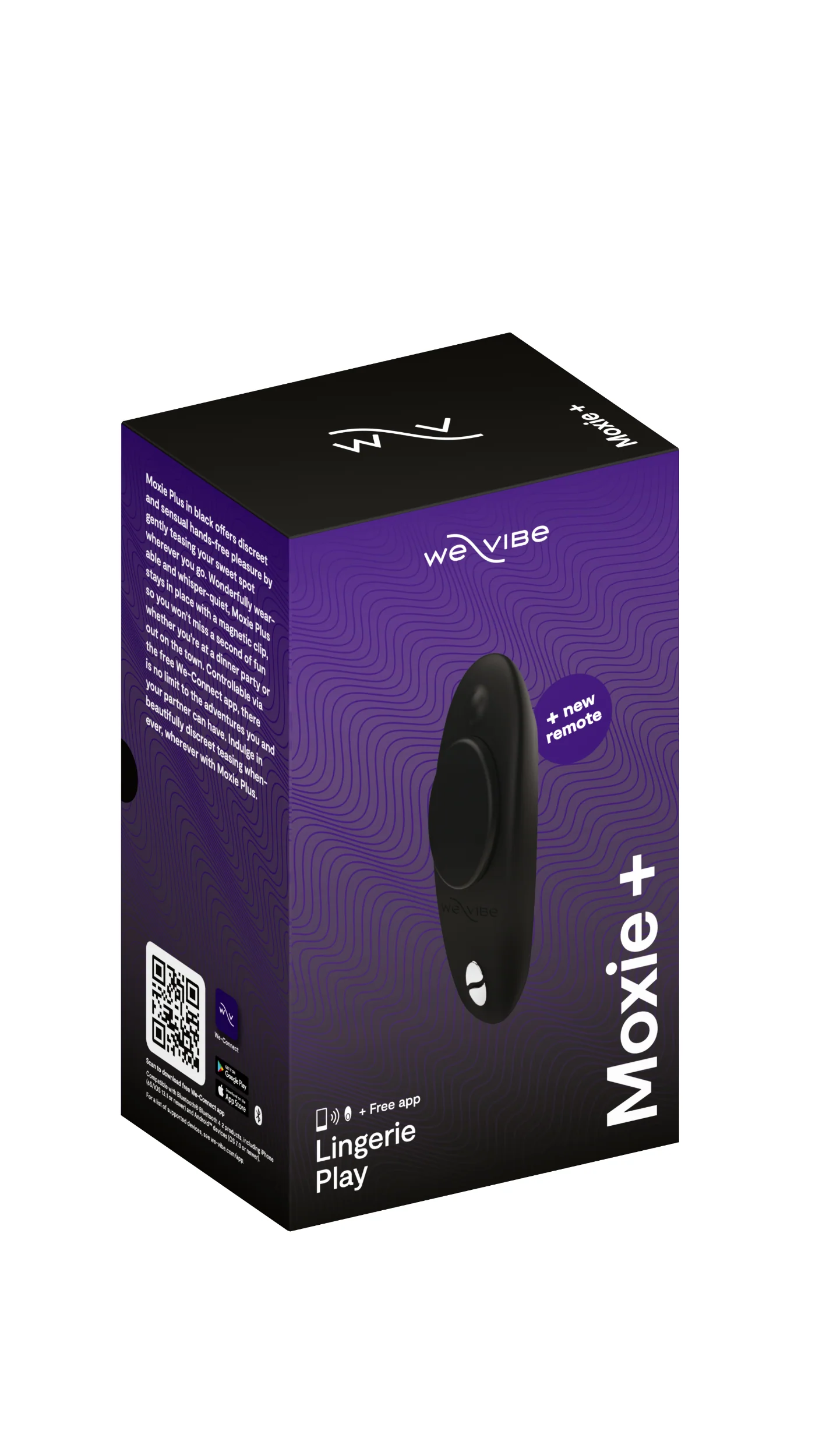 We-Vibe Moxie+ Panty Vibrator - Black - Image 8
