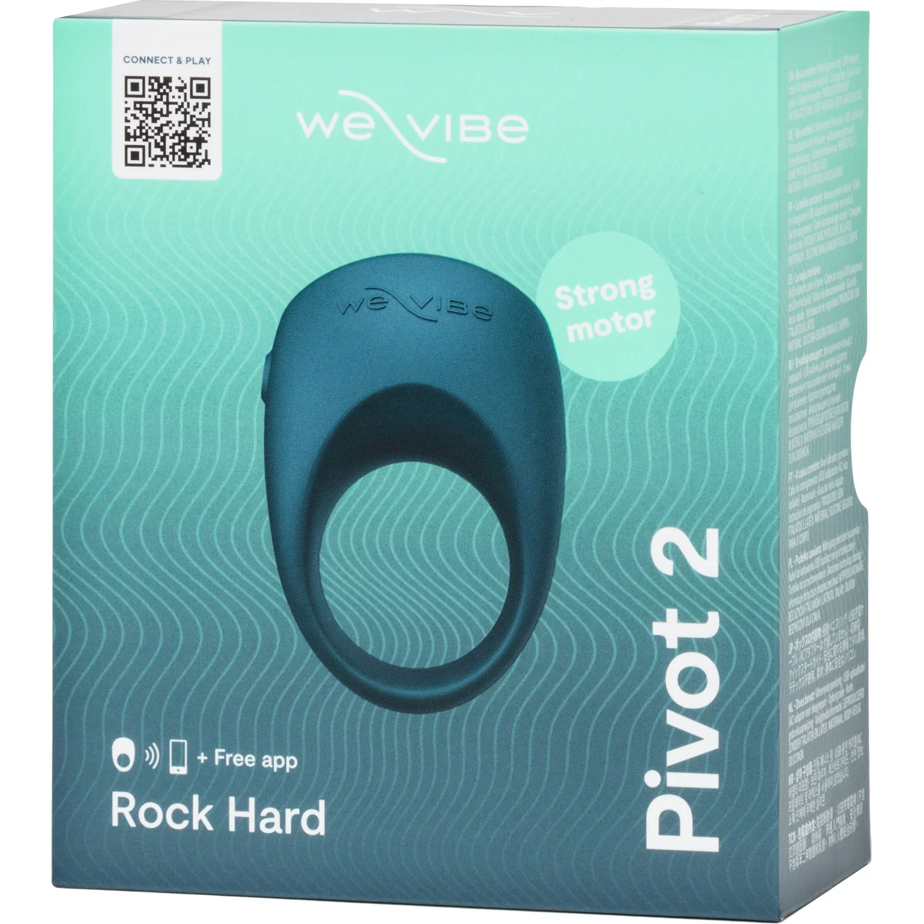 We-Vibe Pivot 2 Vibrating Silicone Rechargeable Couples Ring - Image 18