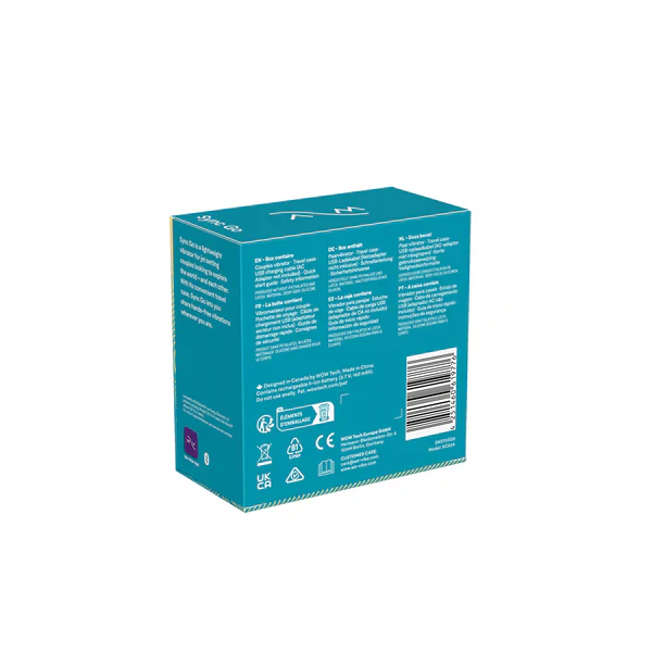 We-Vibe Sync Go Couples Vibrator - Light Turquoise - Image 13