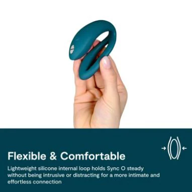 We-Vibe Sync O App Controlled Couples Vibrator - Velvet Green - Image 3