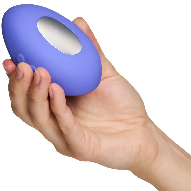 We-Vibe Temp Heating and Cooling Lay-on Vibrator in Lavender Blue - Image 2