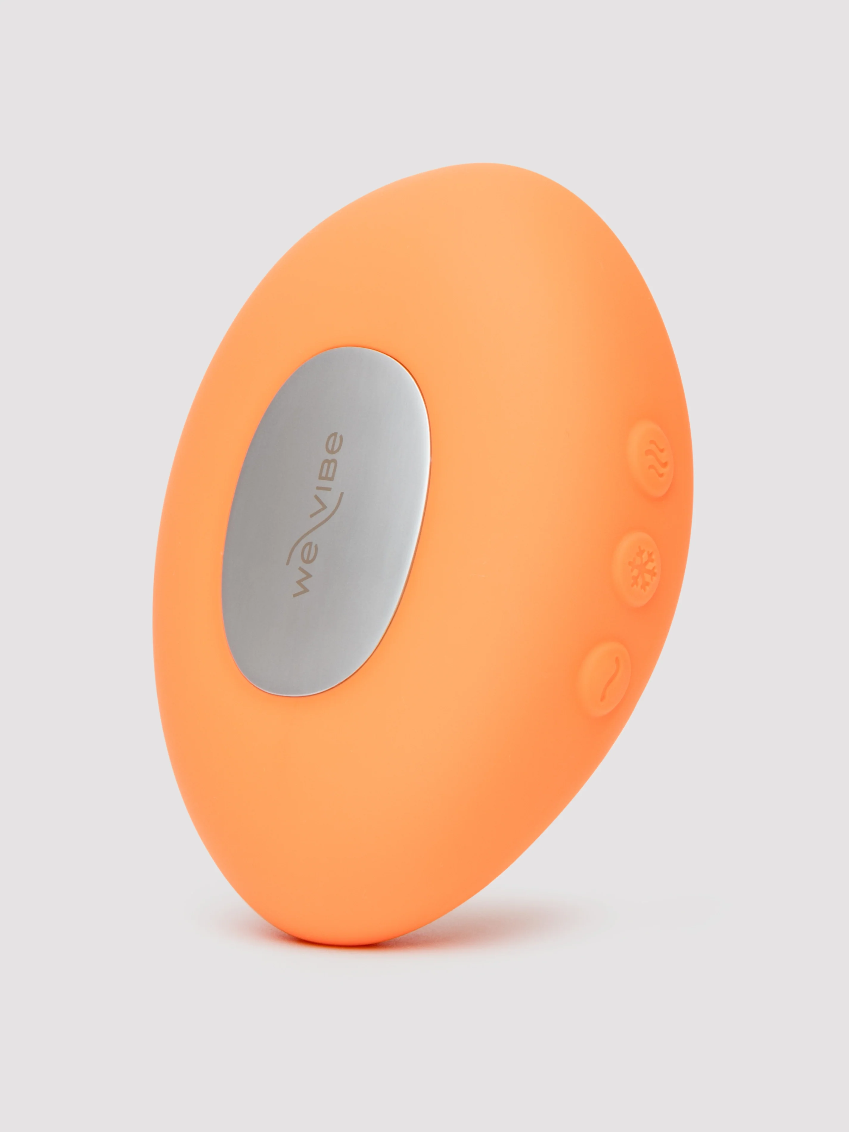 We-Vibe Temp Heating and Cooling Lay-on Vibrator in Tangerine - Image 4
