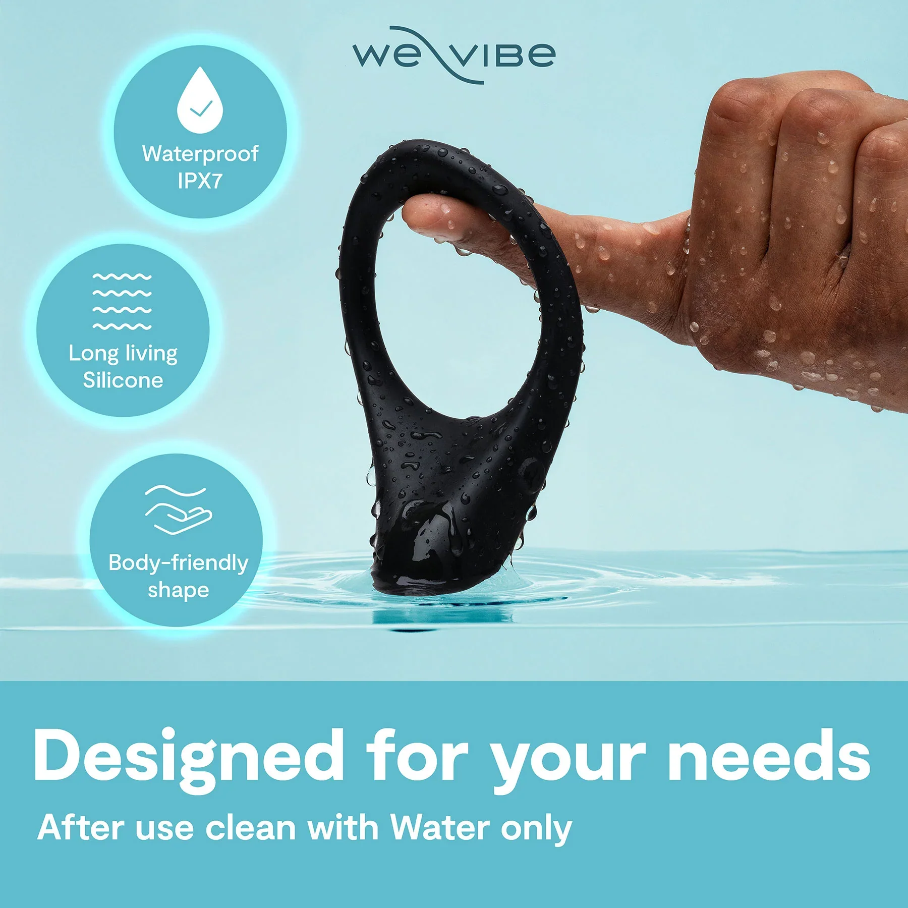 We-Vibe Verge 2 Vibrating Silicone Cock Ring - Image 11