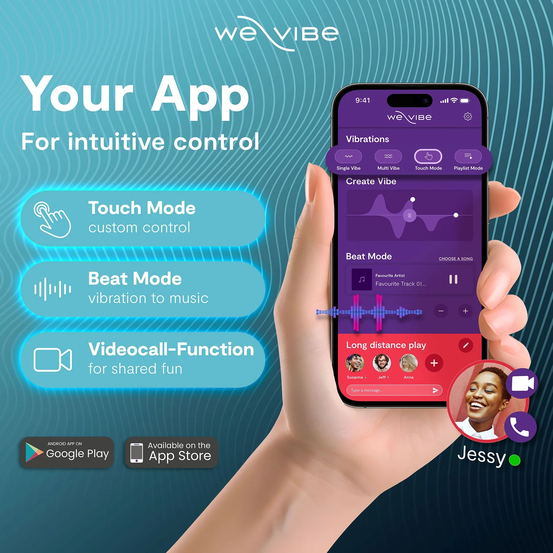 We-Vibe Verge 2 Vibrating Silicone Cock Ring - Image 14