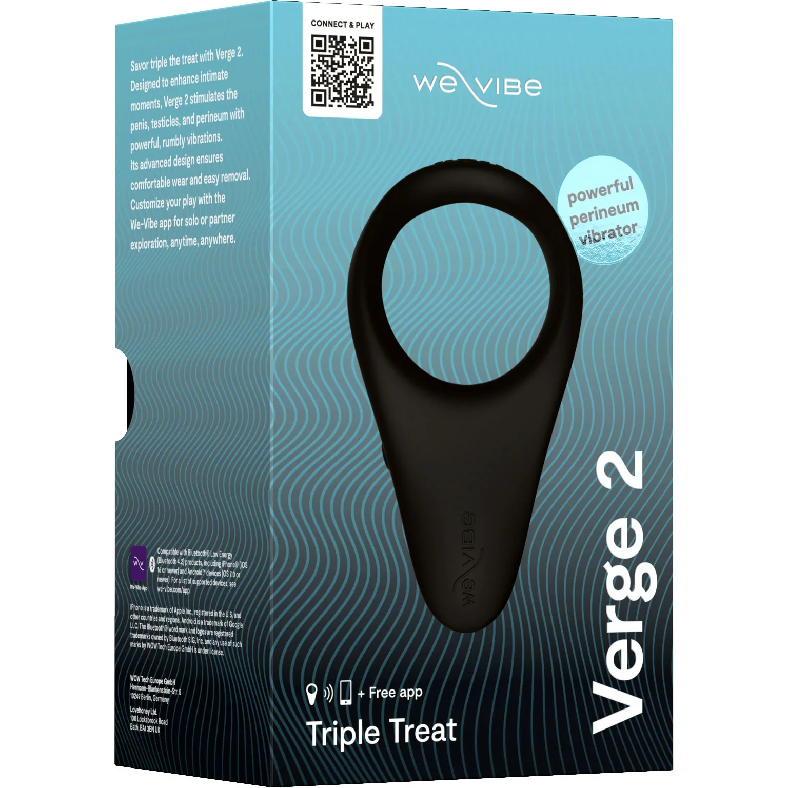 We-Vibe Verge 2 Vibrating Silicone Cock Ring - Image 17