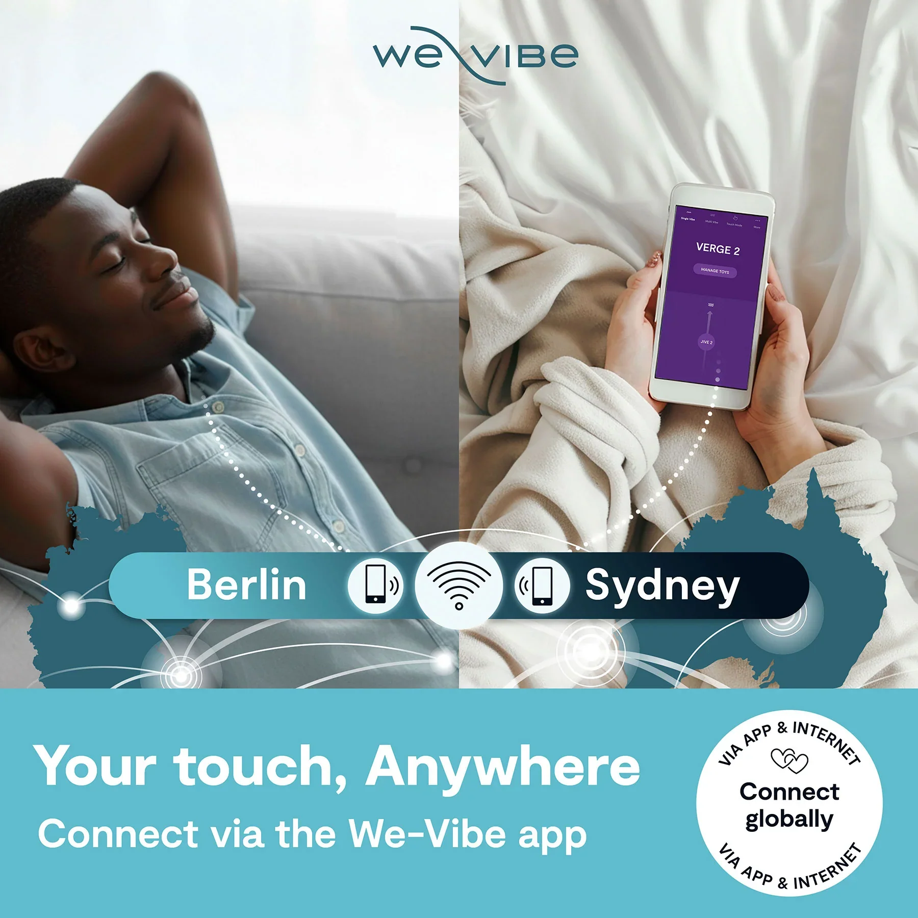 We-Vibe Verge 2 Vibrating Silicone Cock Ring - Image 9