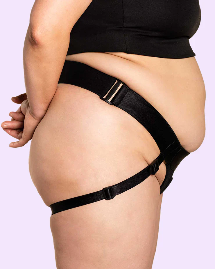Wet For Her Jock Strap-On Harness, L-5X - Image 4