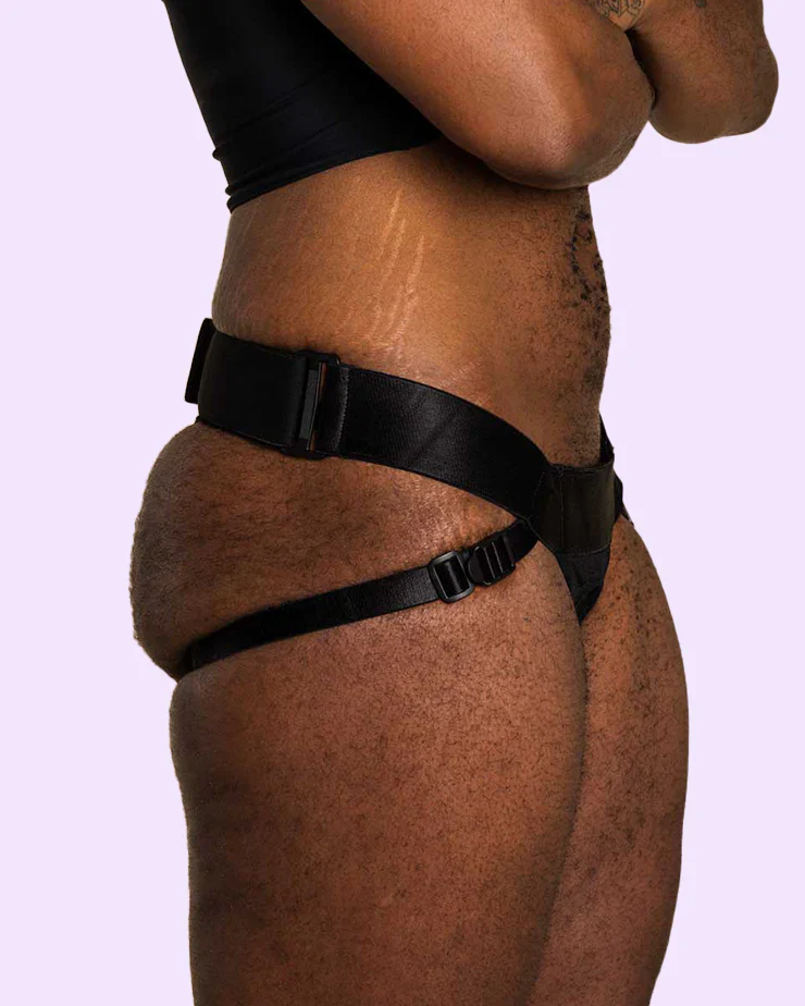 Wet For Her Jock Strap-On Harness, L-5X - Image 6