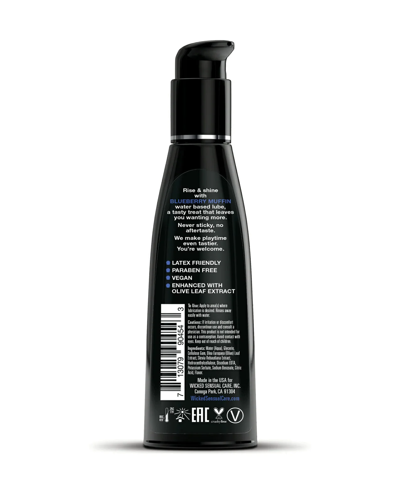Wicked Aqua Blueberry Muffin Lube - 4oz - Image 2