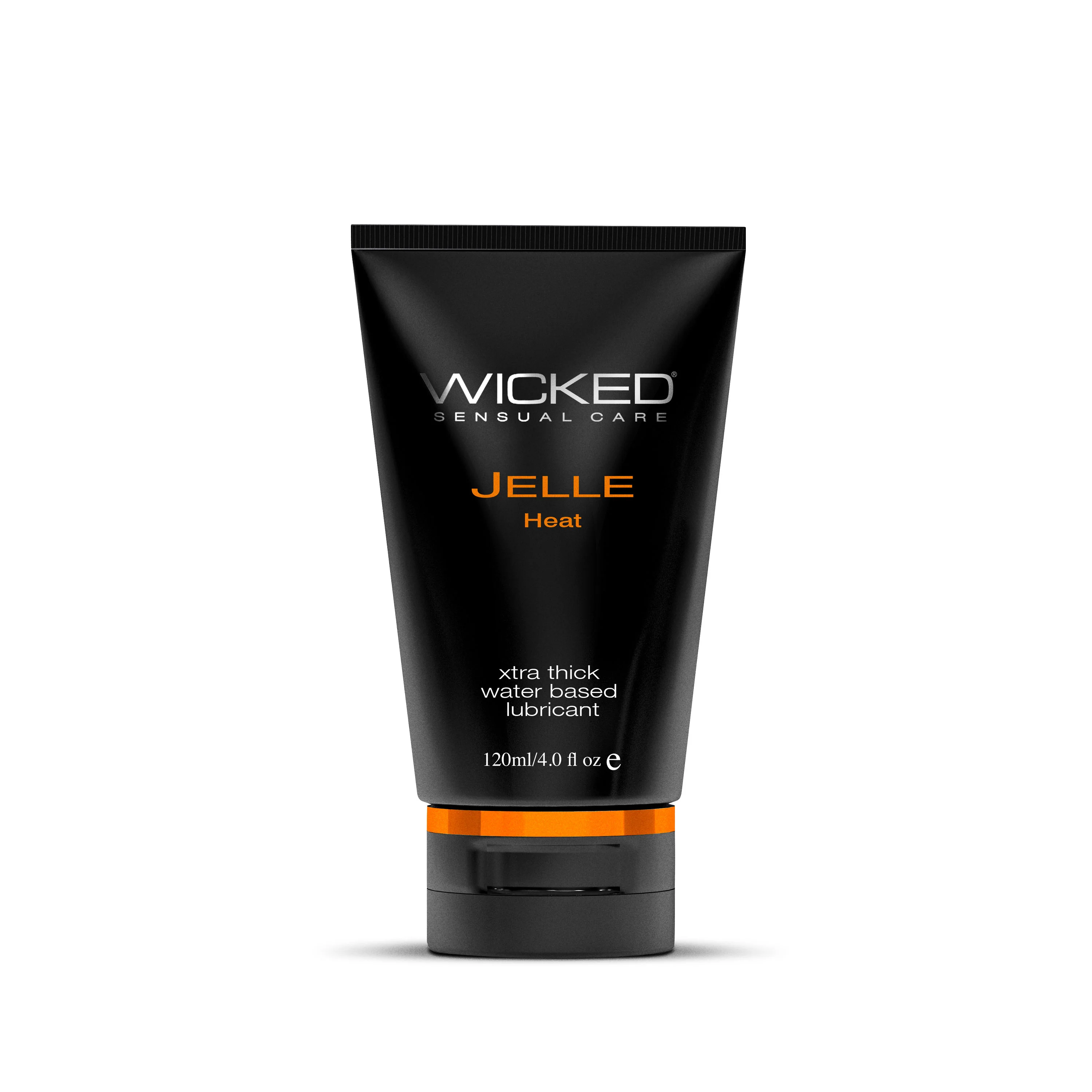 Wicked Jelle Heat Water-Based Lube - 4 oz