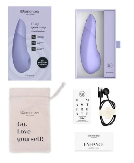 Womanizer Enhance Vibrator Lilac - Image 2