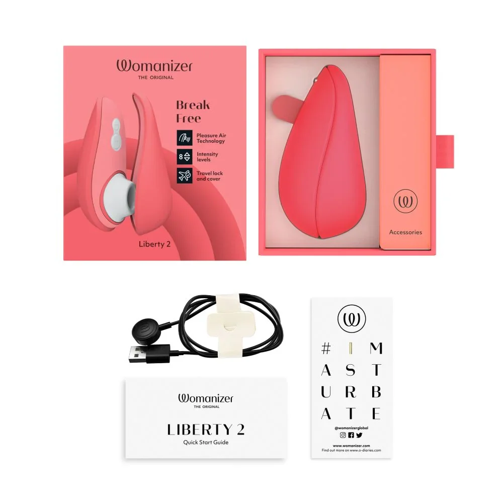 Womanizer Liberty 2 in Vibrant Rose - Image 7