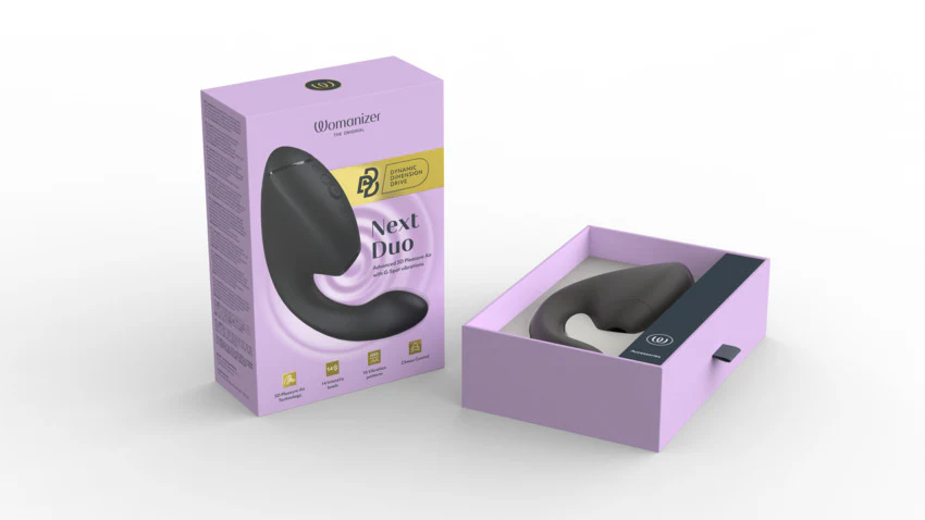 Womanizer Next Duo 2-in-1 G-Spot Vibrator in Black - Image 7