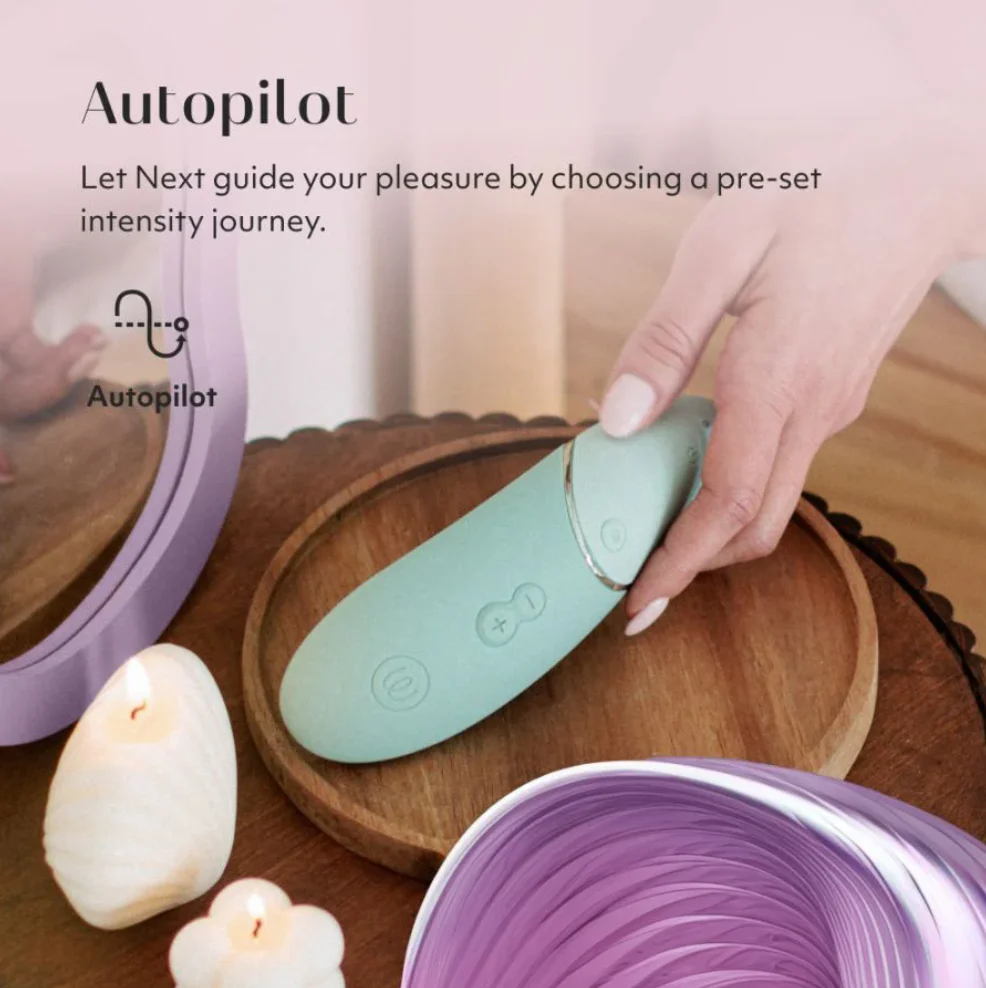 Womanizer Next Clitoral 3D Pleasure Air Stimulator - Sage - Image 6