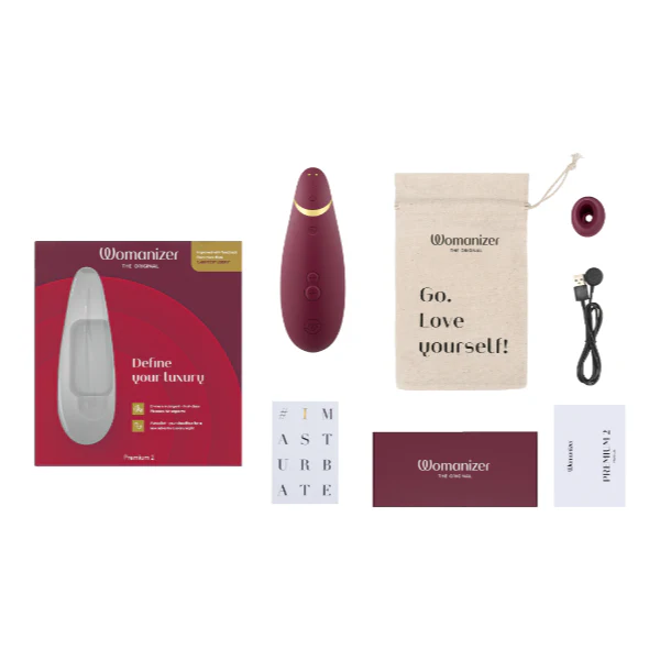 Womanizer Premium 2 - Bordeaux - Image 6