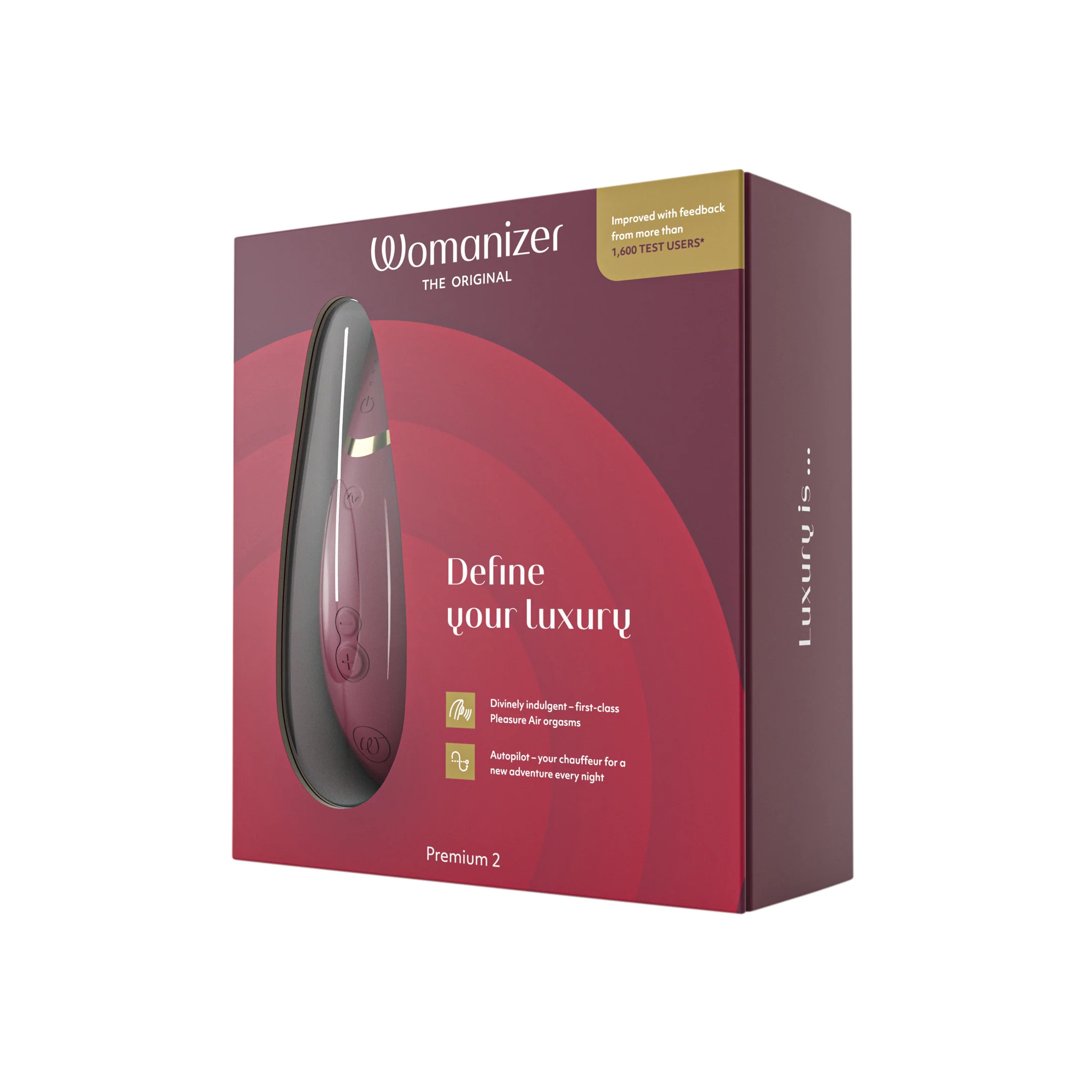 Womanizer Premium 2 - Bordeaux - Image 8