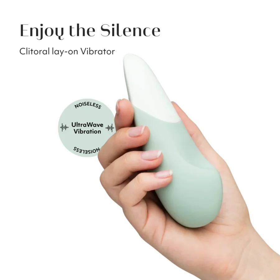Womanizer Vibe Clitoral Lay-On Vibrator-Sage - Image 3